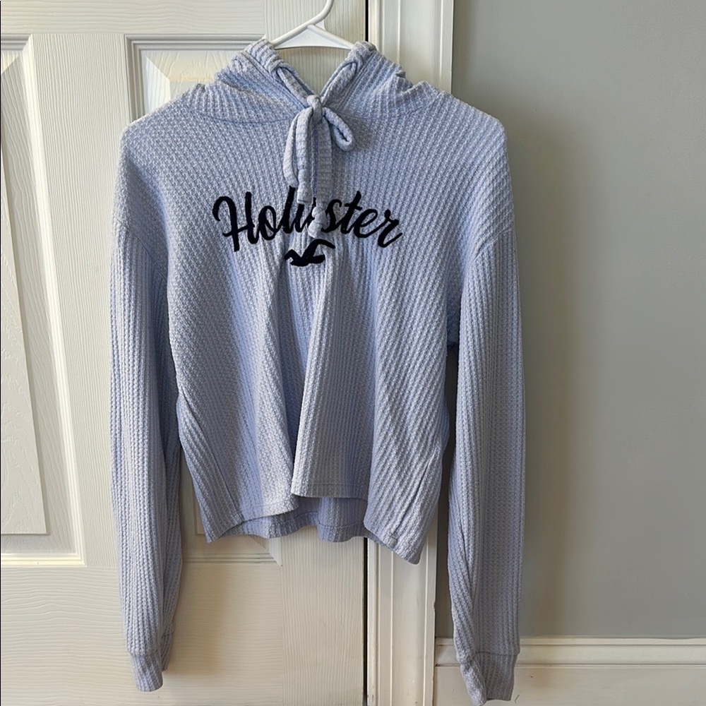 Hollister Lavender Textured Hoodie